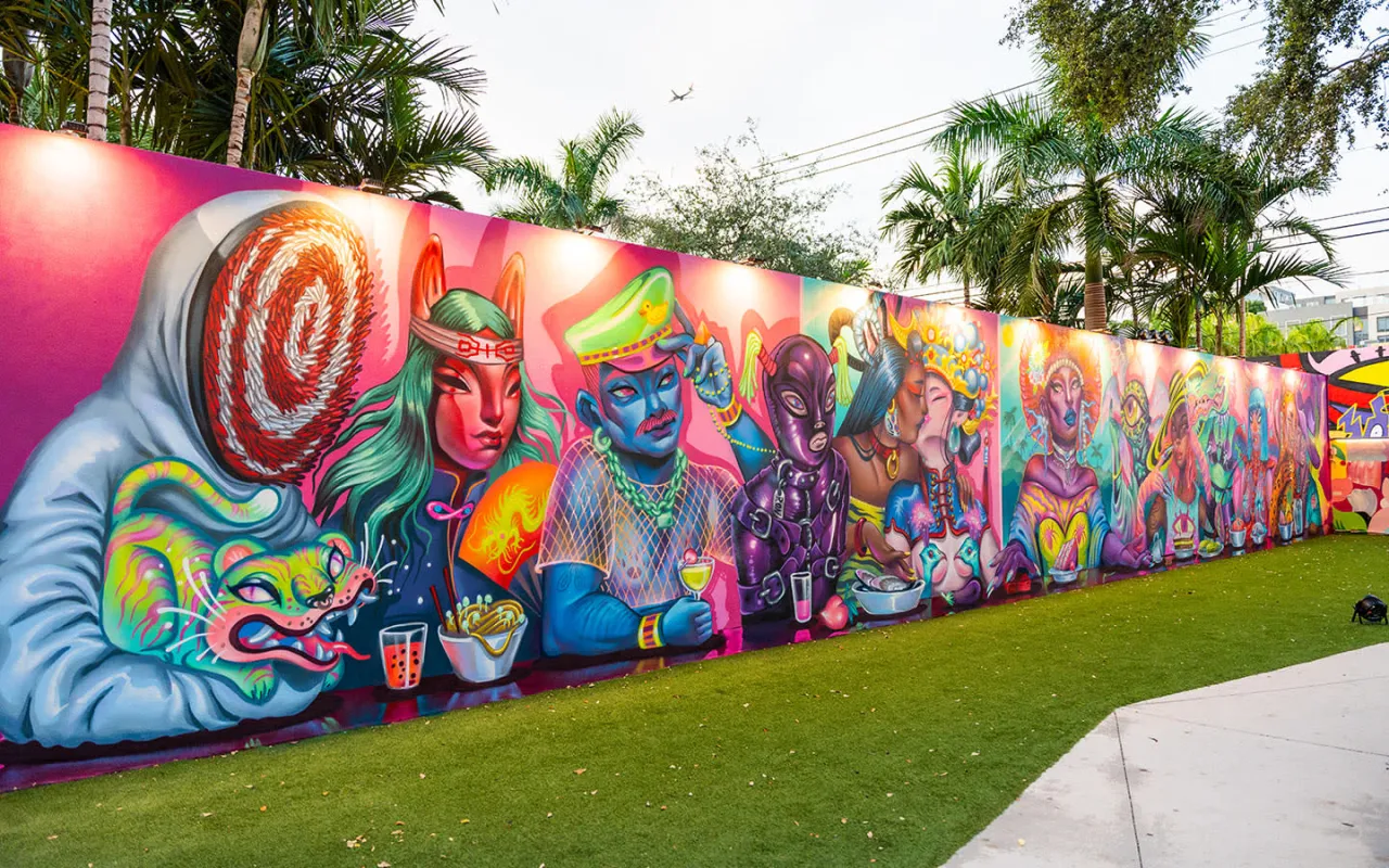 Wynwood Walls street art Miami