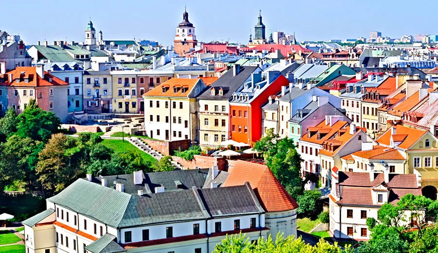 Panorama Starego Miasta Lublin
