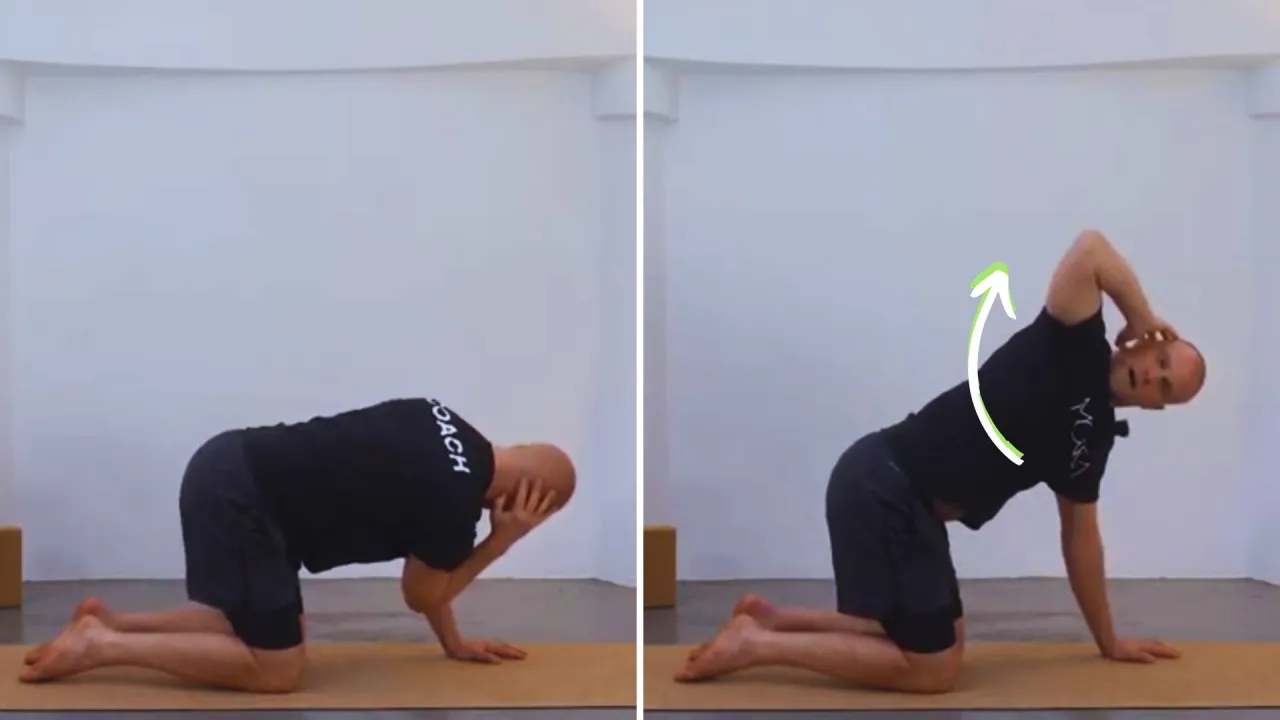 Übungen Mobilisation Brustwirbelsäule