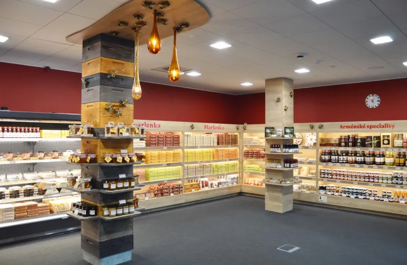 Fabryka Marlenka wnętrze i produkty