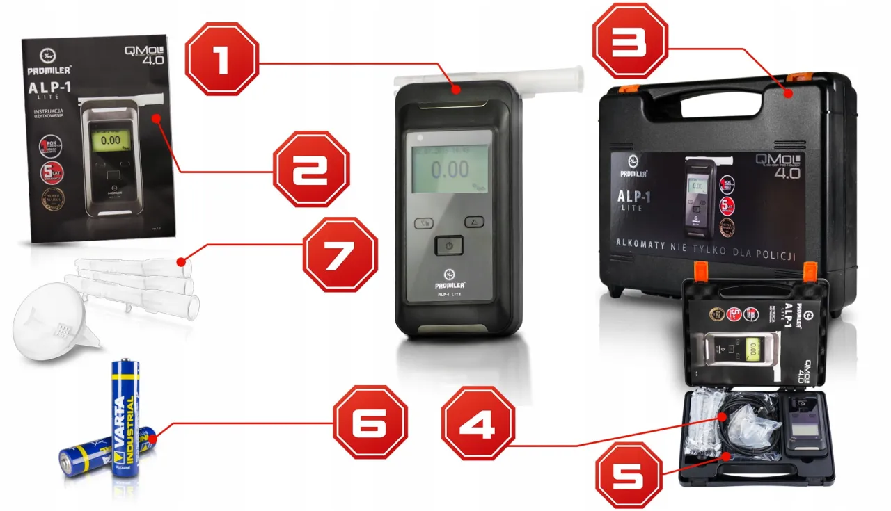 alkomat przesiewowy a dowodowy policja