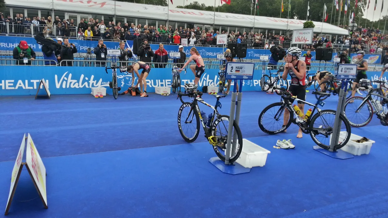 triathlonista trening zakładkowy