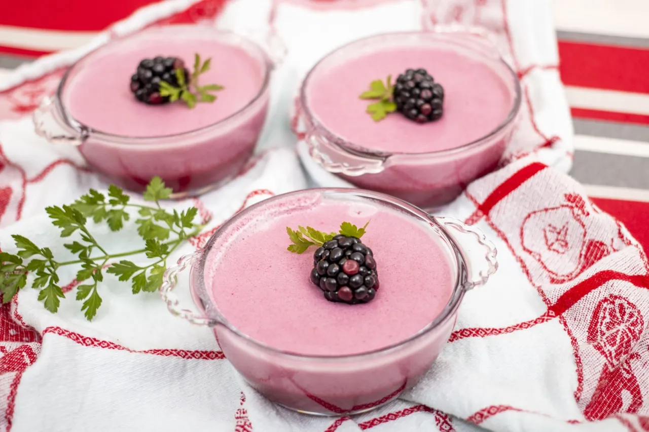 Puszysta pianka z galaretki