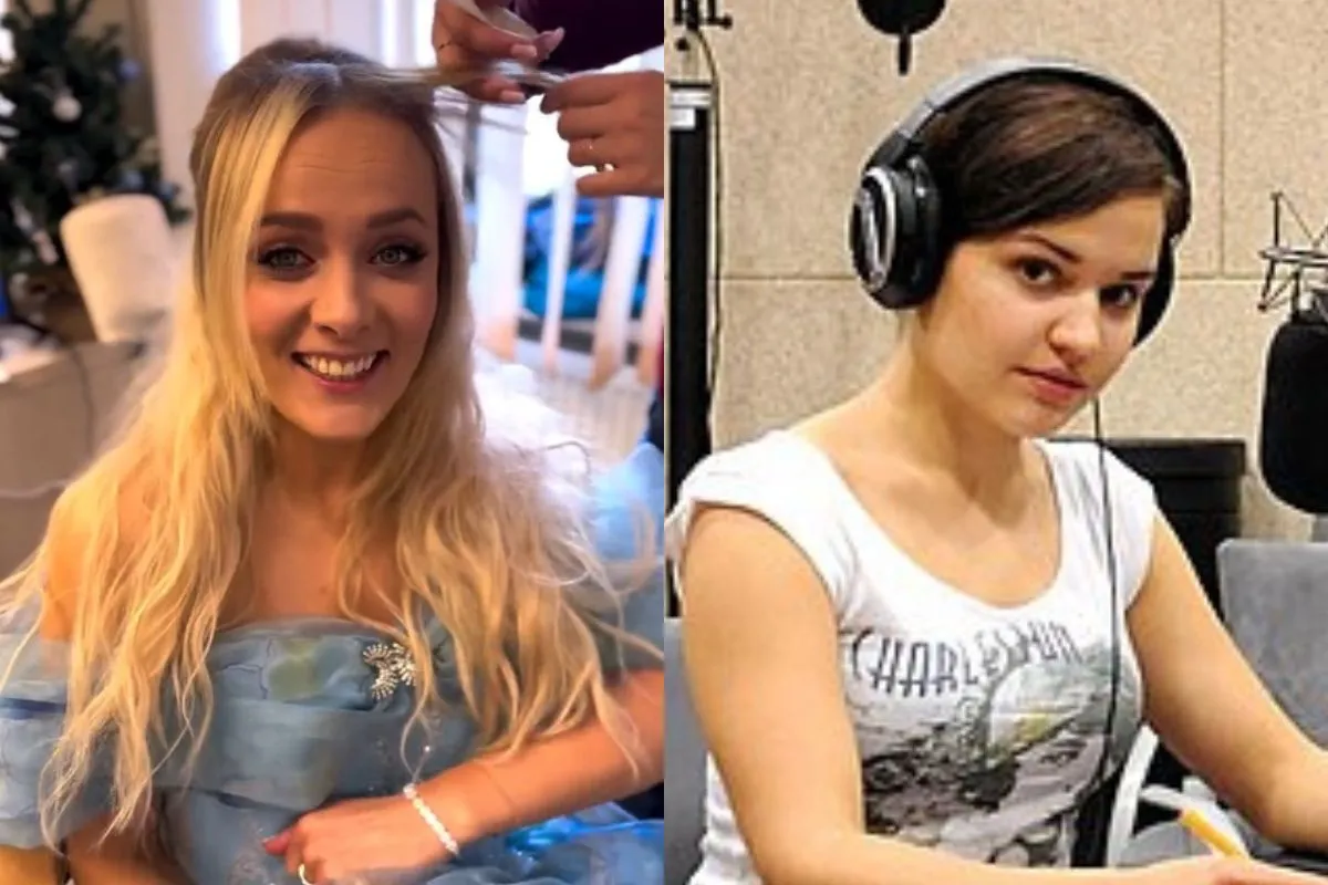 Ola Radwan w studiu nagraniowym i przygotowująca się do występu. Czy zgadniecie, jaka to melodia?