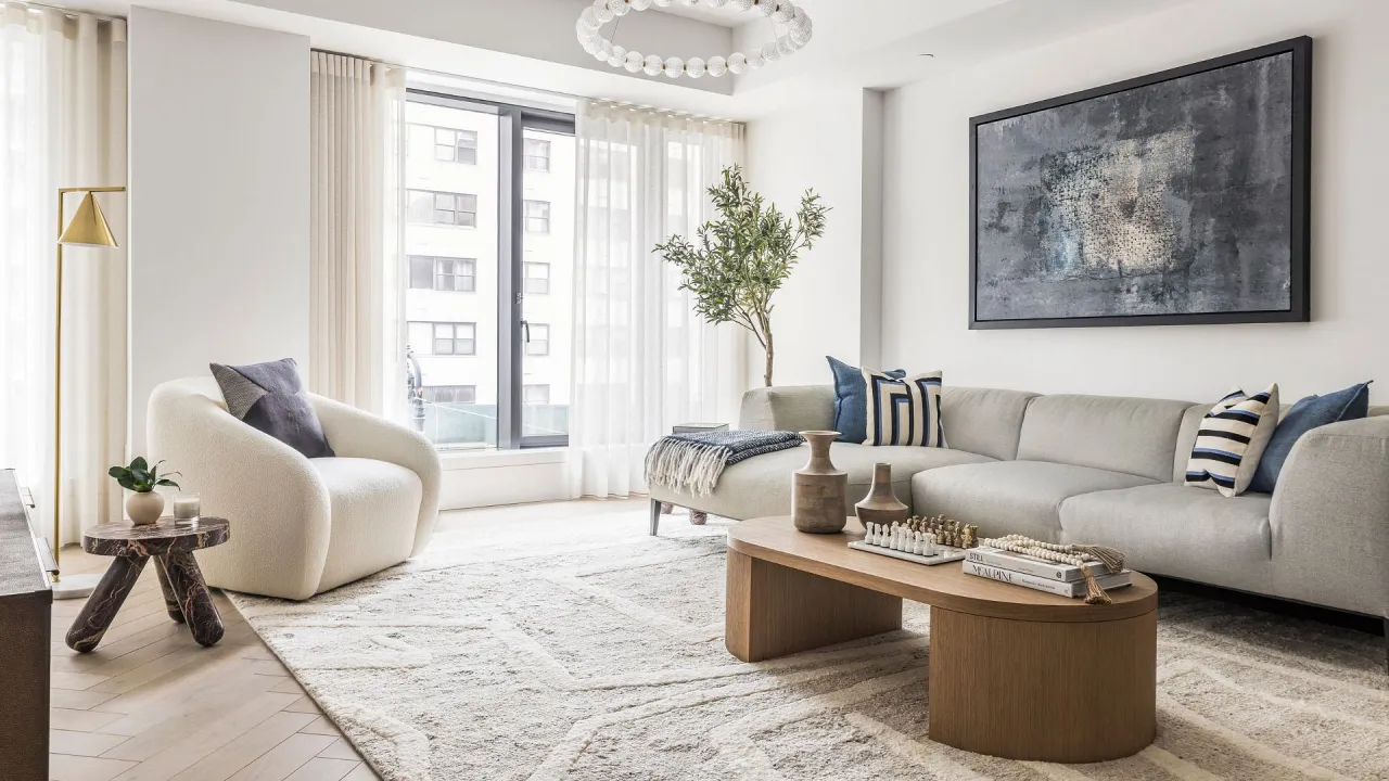 nowoczesne wykończone mieszkanie deweloperskie