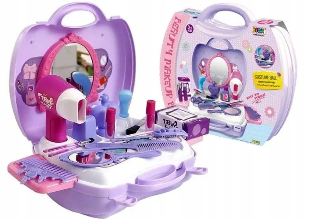 Zestaw fryzjerski dla dzieci w walizce