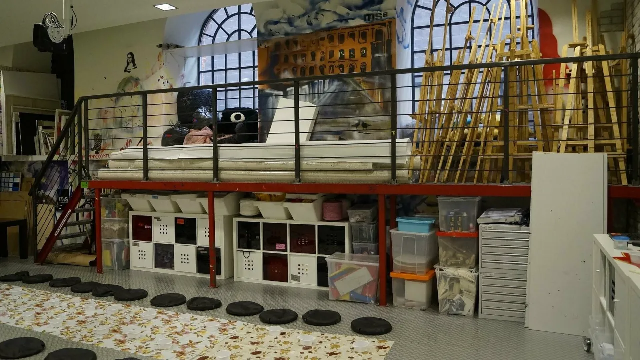 Wnętrze Muzeum Sztuki ms2 Manufaktura, ekspozycja kolekcji