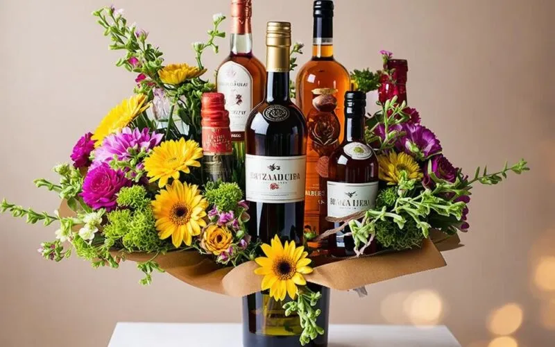 bukiet z alkoholu inspiracje różne rodzaje