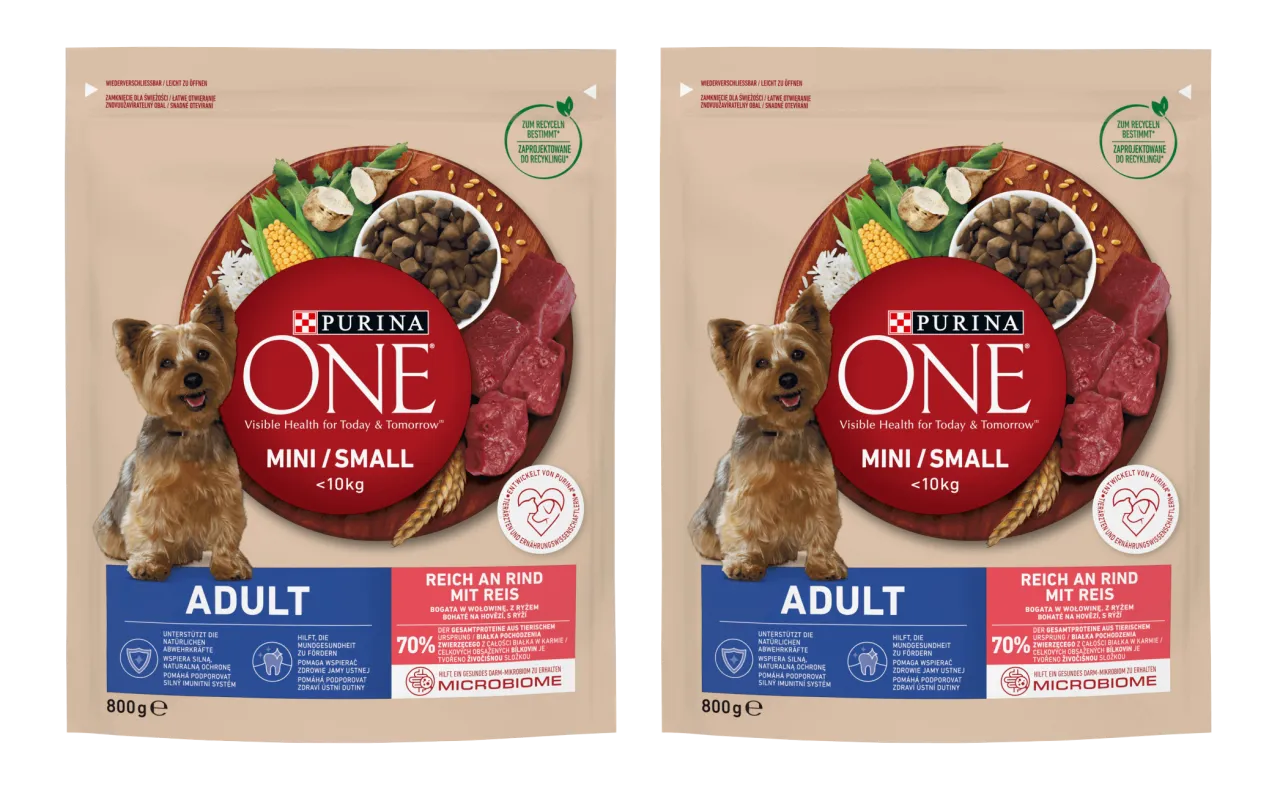 r&oacute;żne karmy Purina dla ps&oacute;w