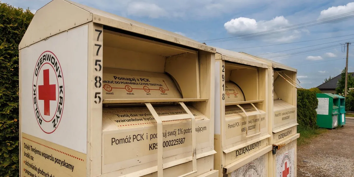 kontener na odzież PCK Wt&oacute;rpol