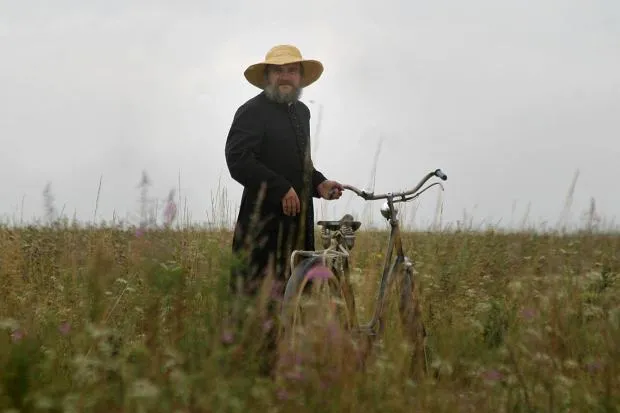 Jacek Bromski na planie U Pana Boga za piecem