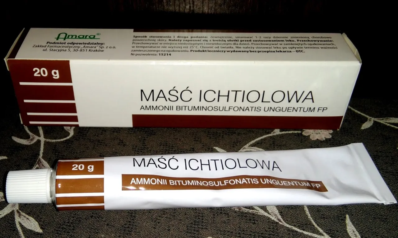maść ichtiolowa maść cynkowa na pryszcze