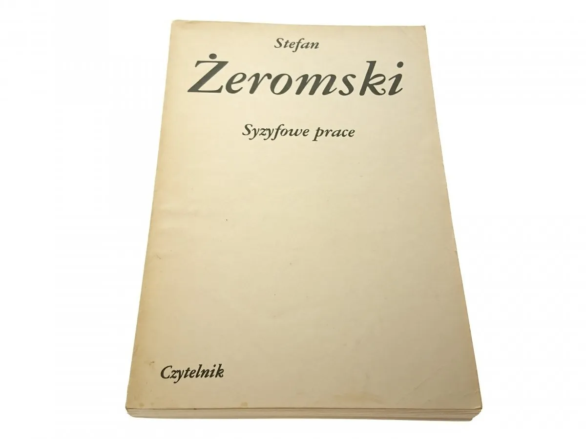 Syzyfowe prace Żeromski okładka