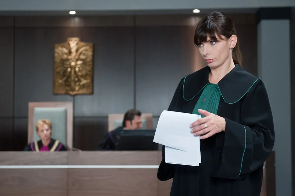 Uczestnicy rozprawy sądowej