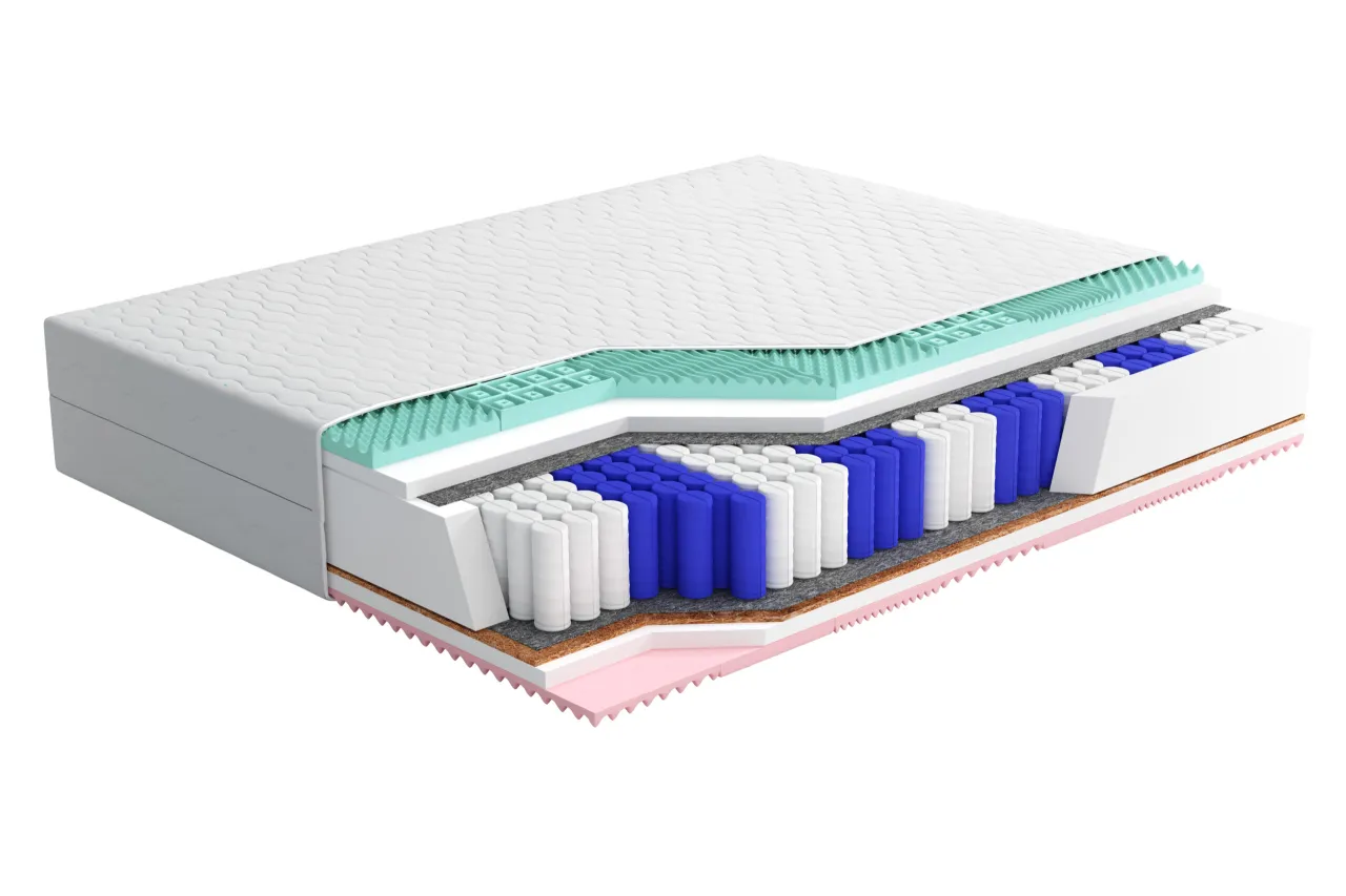 osoba budząca się z bólem pleców, zły materac