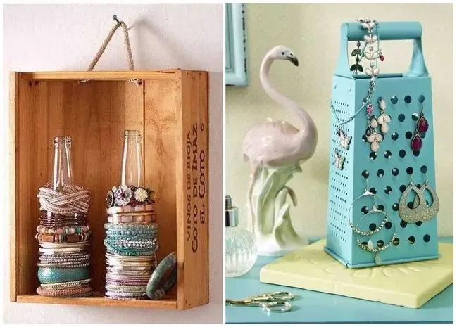 inspiracje własnoręcznie robione szkatułki na biżuterię