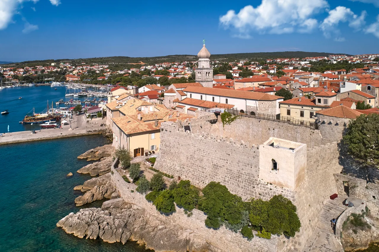 Historyczne centrum miasta Krk, Chorwacja