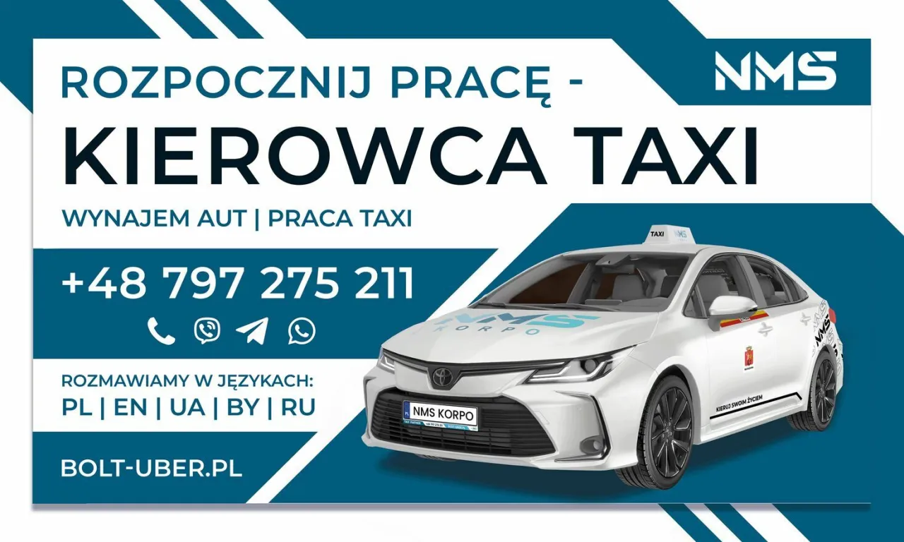 Chcesz wiedzieć, jak zostać kierowcą Opti Taxi? Zadzwoń +48 797 275 211. Wynajem aut i praca taxi.