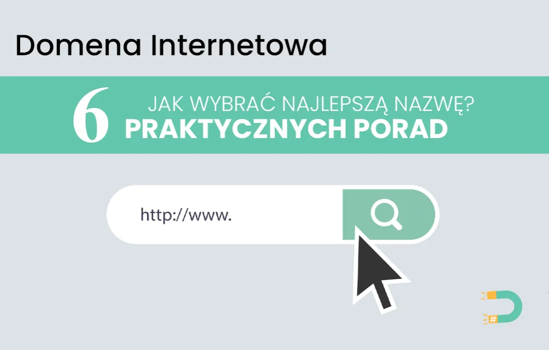 Jak wybrać dobrą nazwę domeny bloga infografika