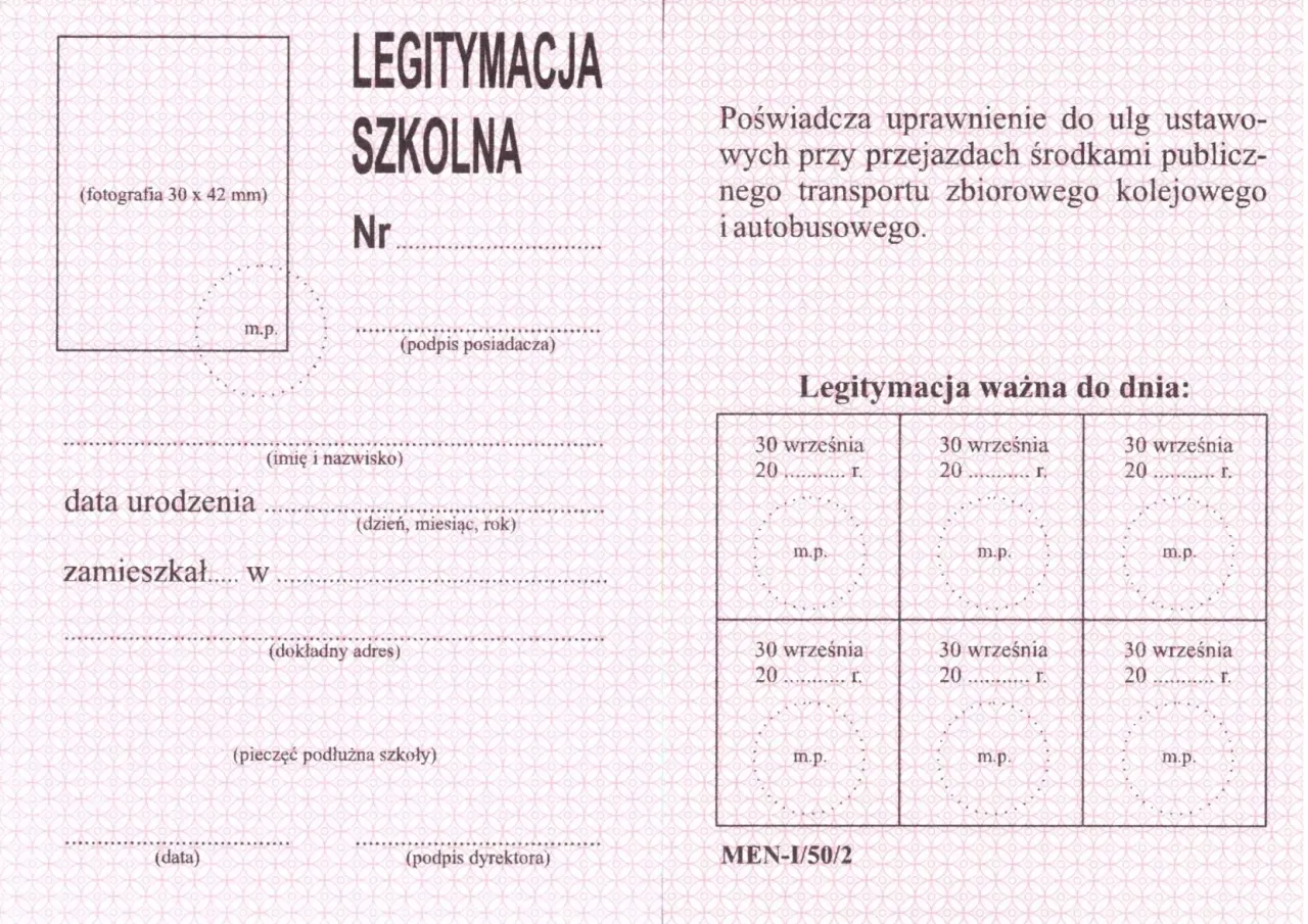 mandat za nieważną legitymację