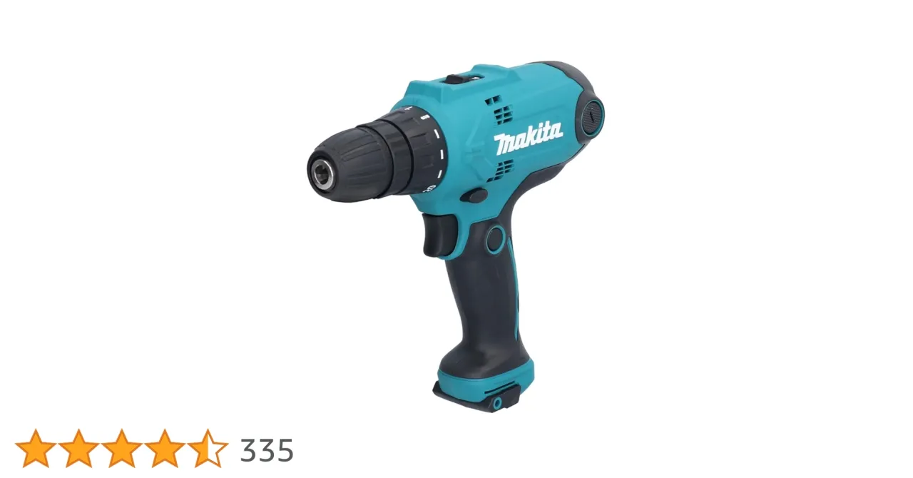 Makita HP0300 drilling into brick vs Makita DF0300 screwing into wood