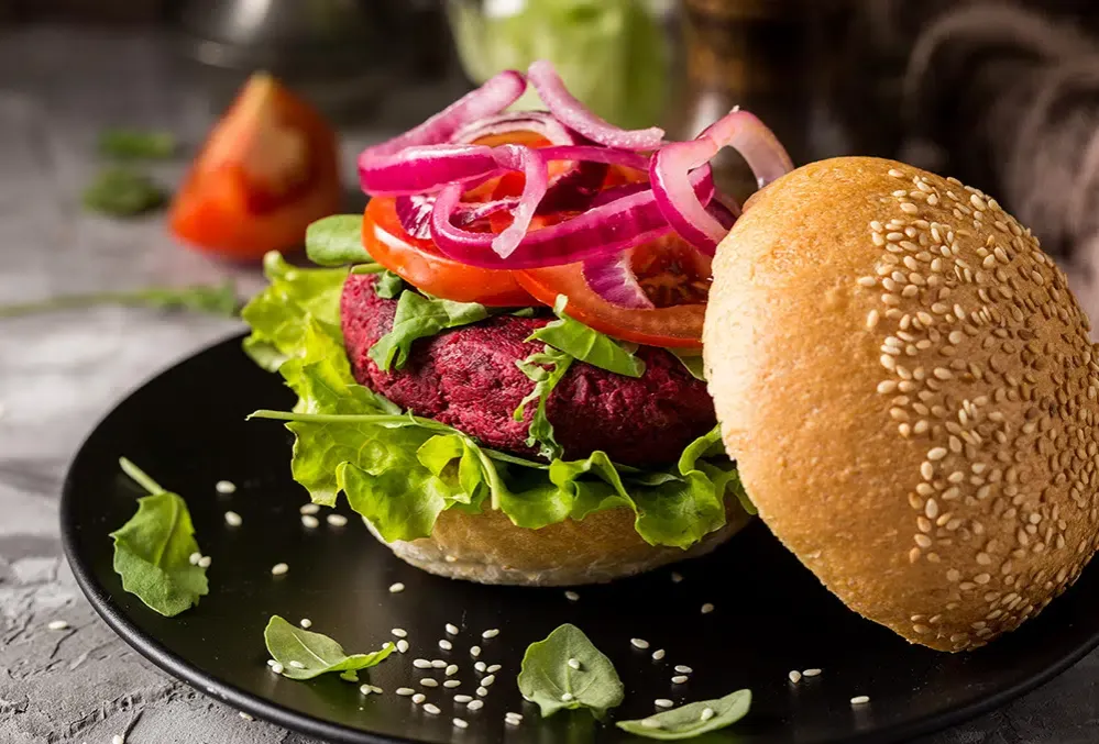 klasyczne warzywa do burgera