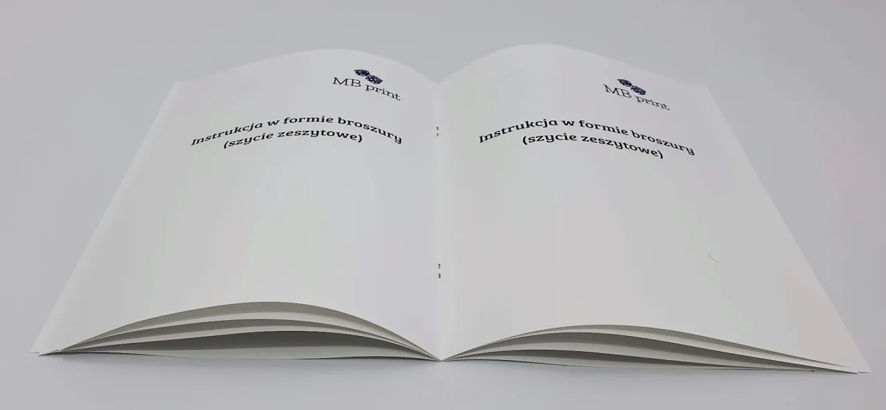 szycie zeszytowe instrukcja