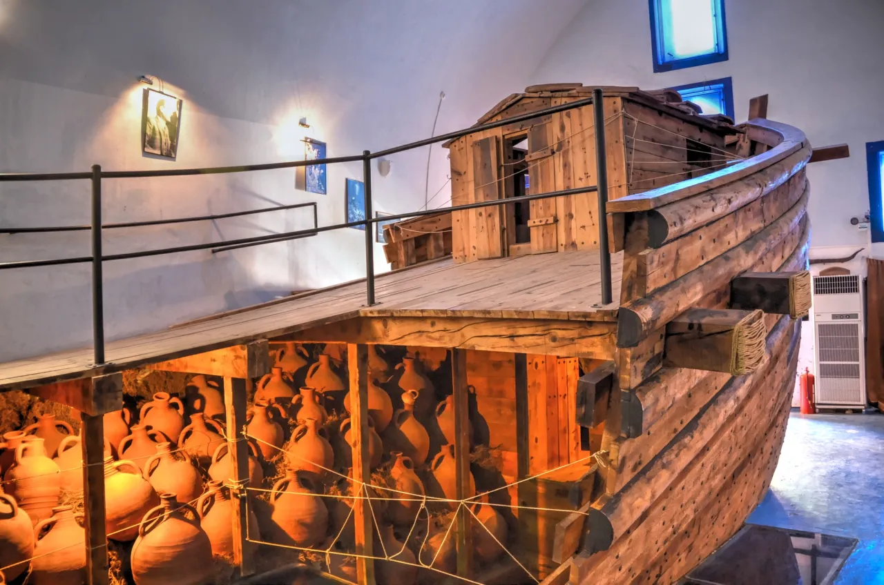 rekonstrukcja jurty tureckiej muzeum