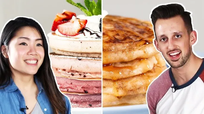 porównanie pancakes tradycyjne vs fit