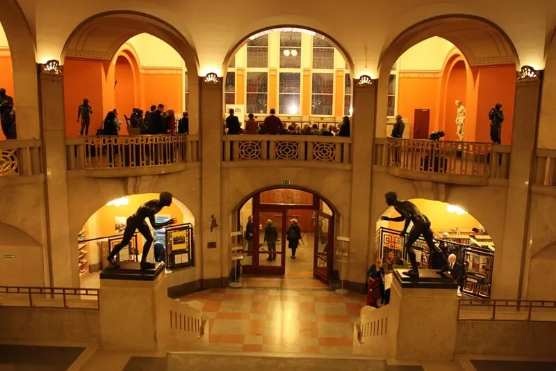 Muzeum Narodowe Szczecin wnętrze