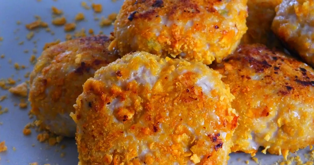 Bezglutenowe kotlety mielone z płatków kukurydzianych