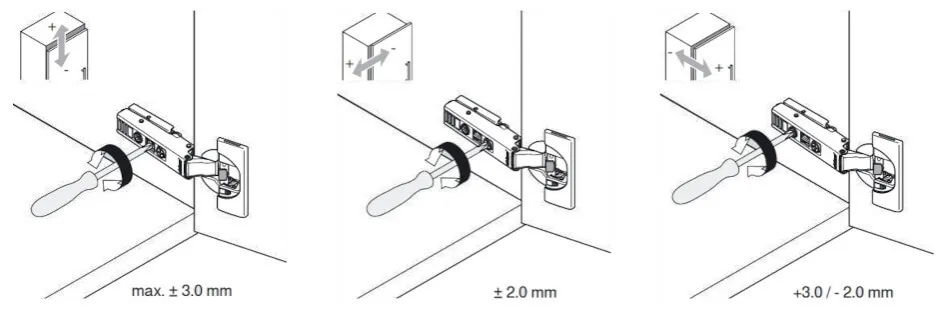 montaż zawias&oacute;w meblowych krok po kroku