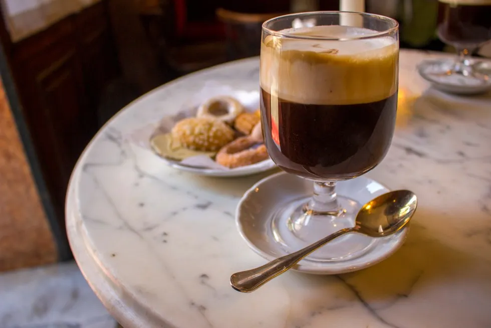 Bicerin Turyn kawa czekolada