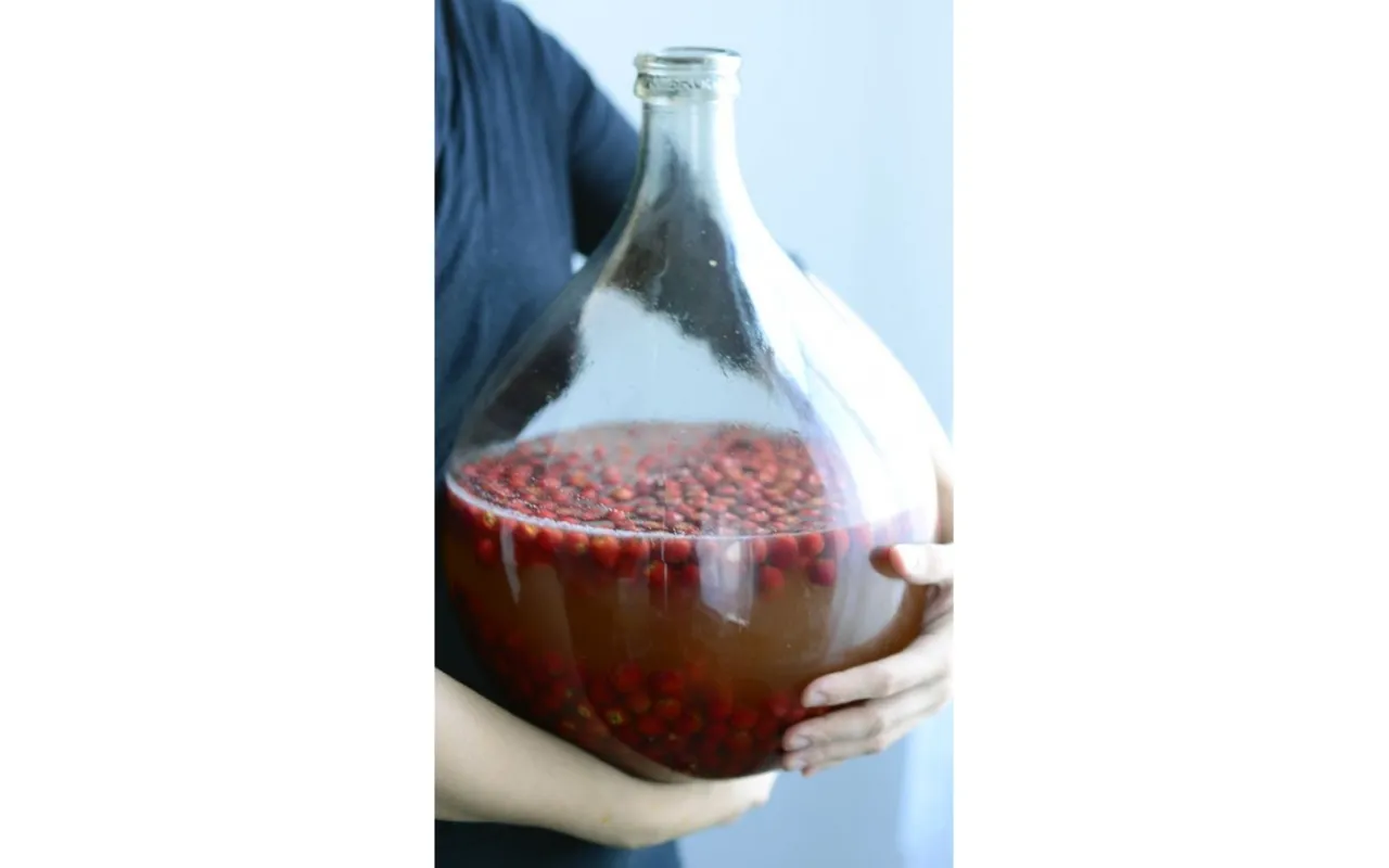 wino nie fermentuje balon