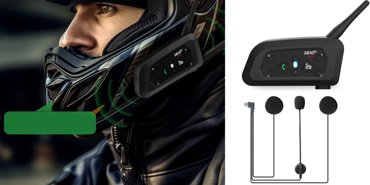 interkom motocyklowy w kasku