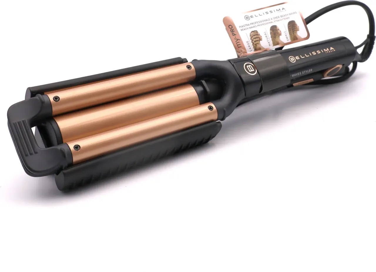 r&oacute;żne rodzaje lok&oacute;w prostownicą, fale beach waves