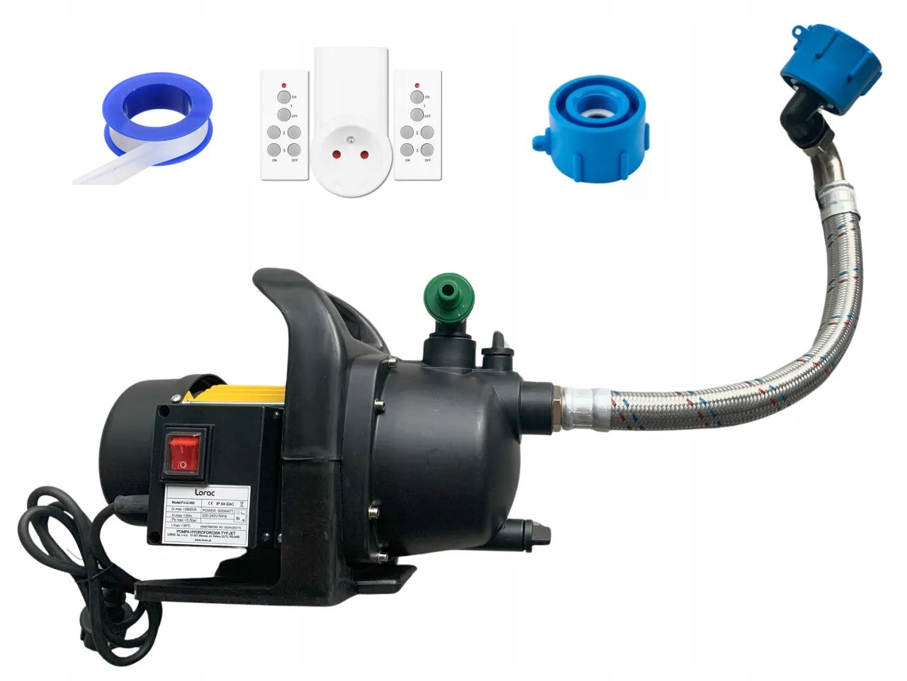 pompa do deszczówki w zbiorniku mauzer IBC