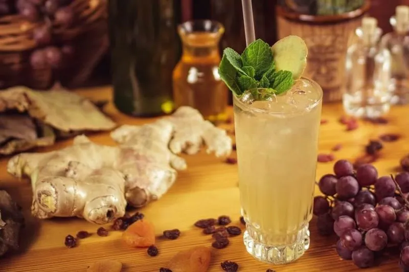 klasyczne drinki z imbirem