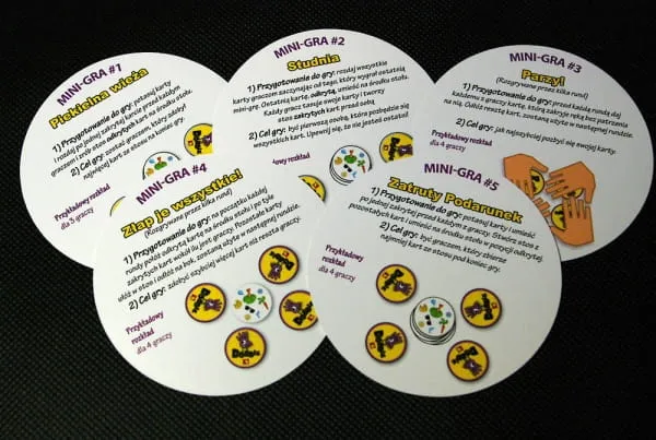 Dobble zasady gry przykładowa karta