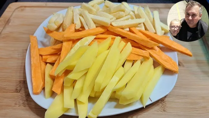 frytki smażone pieczone air fryer porównanie