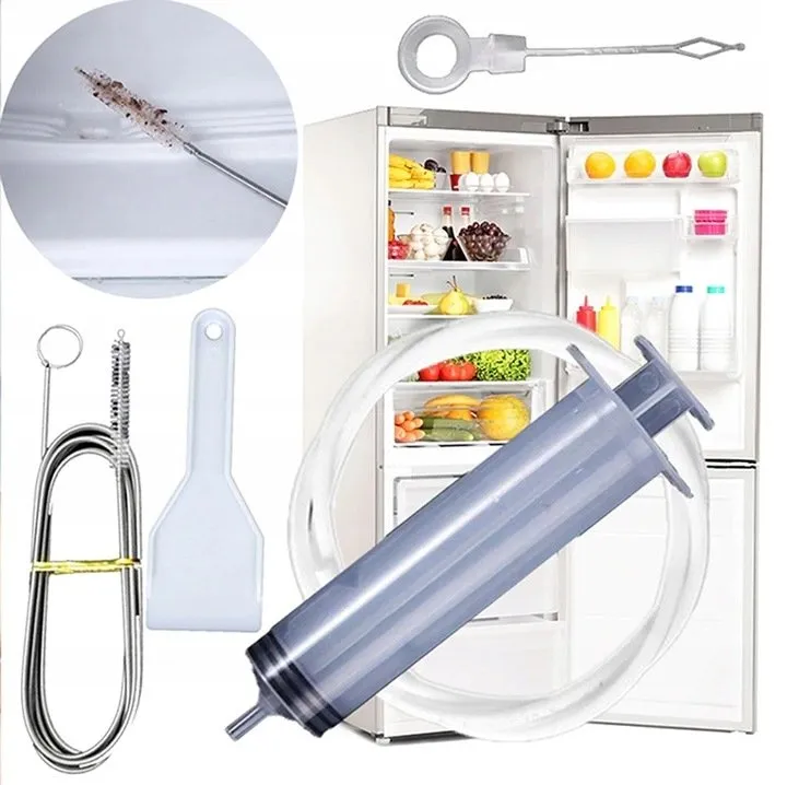 narzędzia do czyszczenia odpływu lodówki