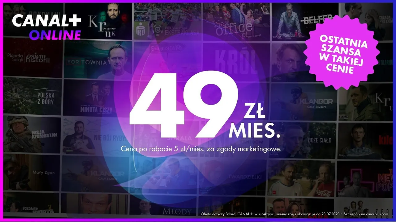 Cennik Canal+ online Ekstraklasa