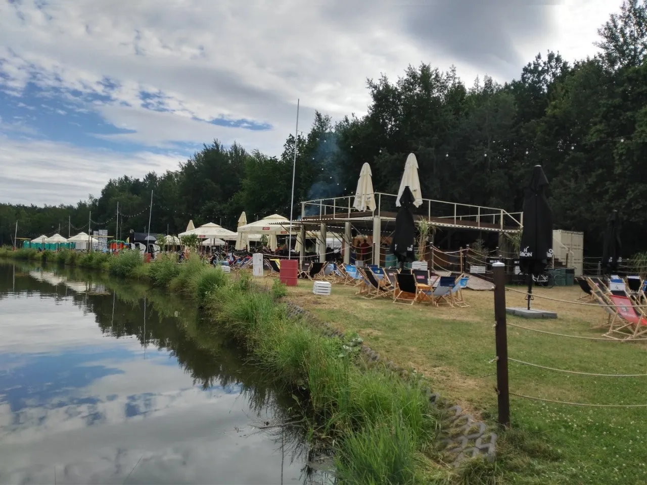 Woda Beach Bar Katowice widok ogólny