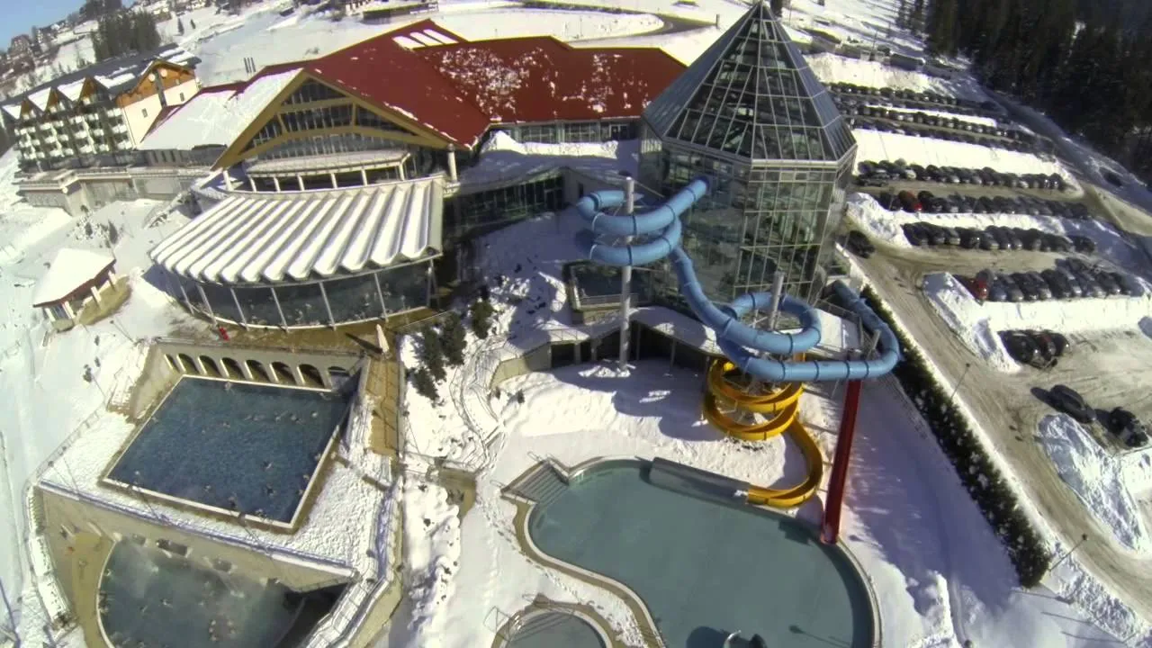 Termy BUKOVINA z lotu ptaka