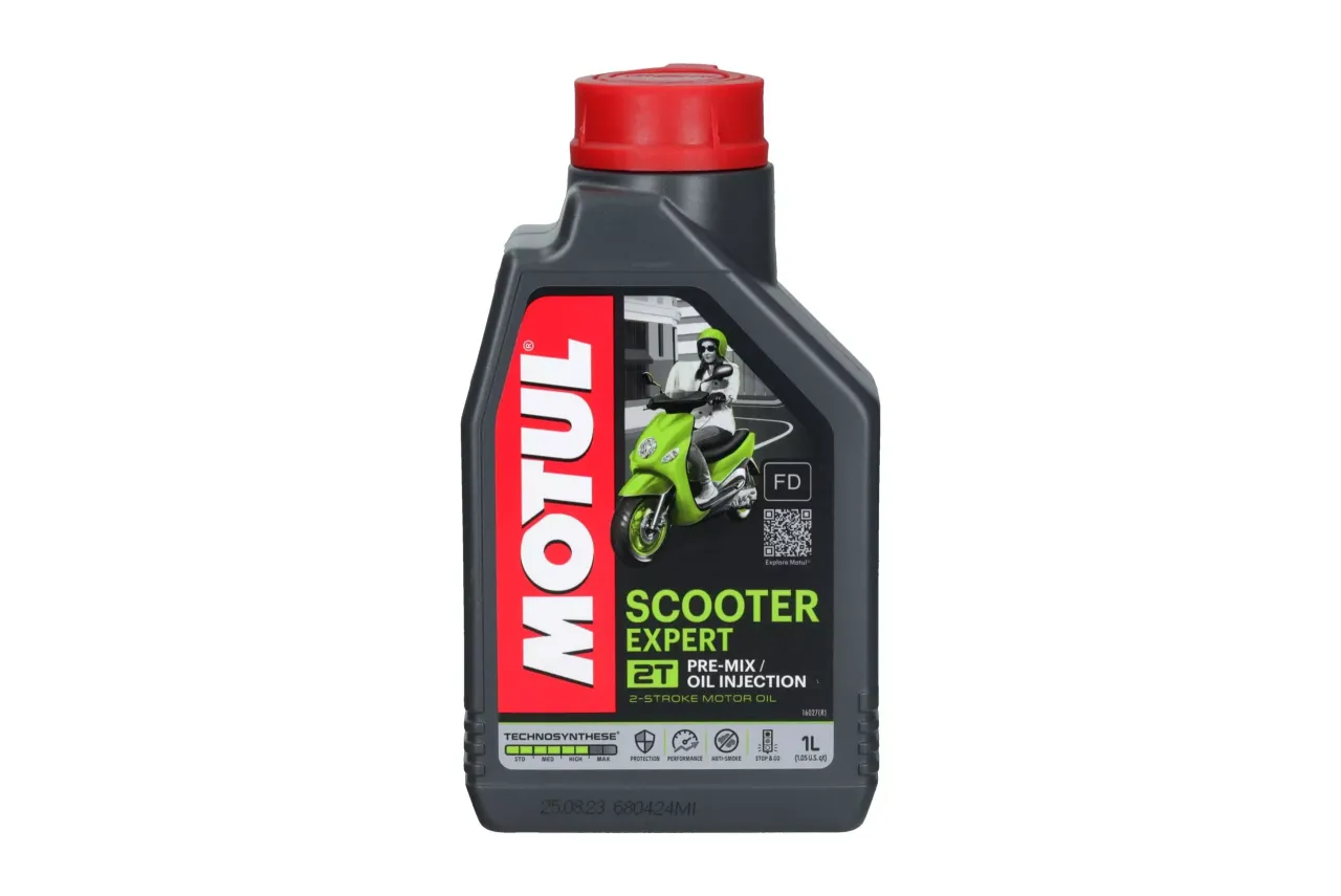 Rodzaje olejów Motul 2T opakowania
