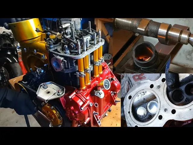 Fiat 126p silnik tuning głowica wałek rozrządu