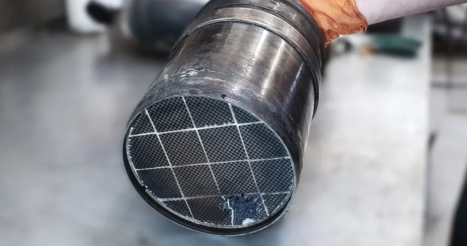 Zepsuta turbosprężarka DPF uszkodzony silnik