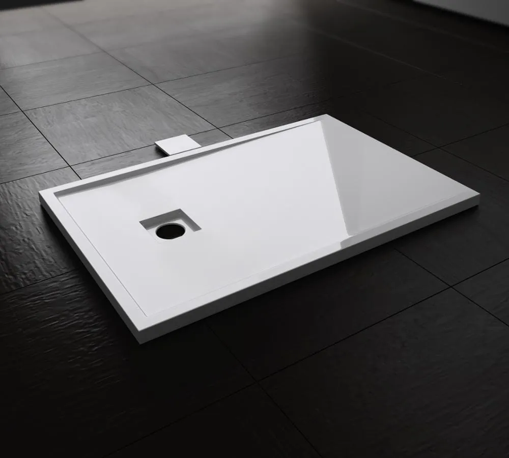 nowoczesny brodzik konglomeratowy slim