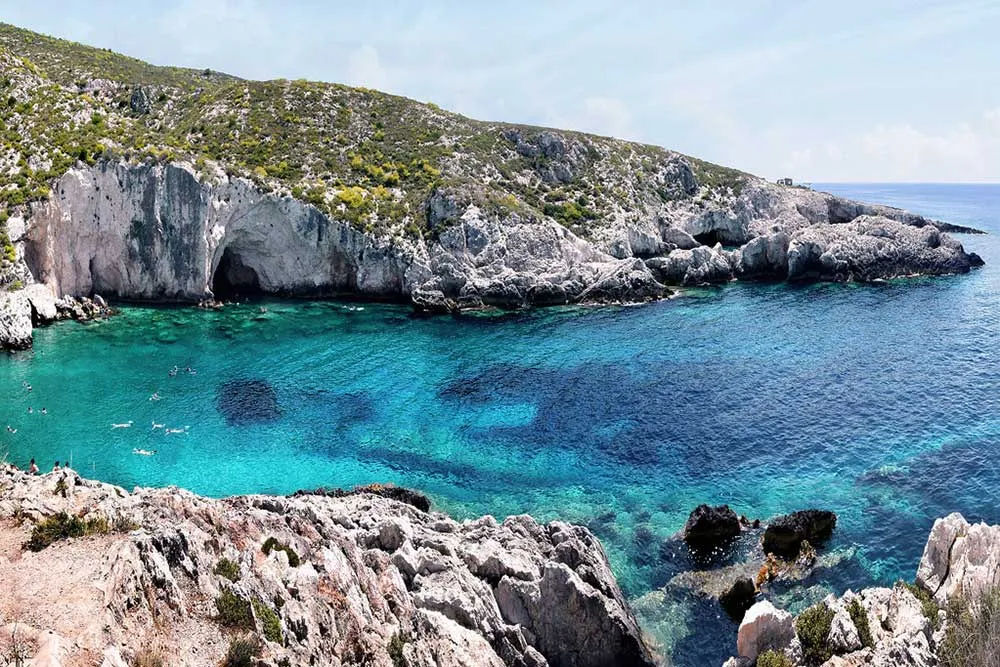 Najpiękniejsze plaże Zakynthos Gerakas Porto Limnionas