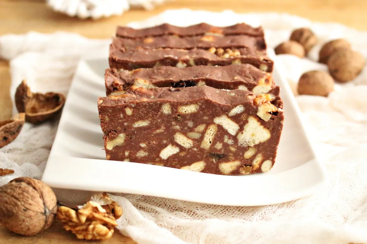 składniki na blok czekoladowy